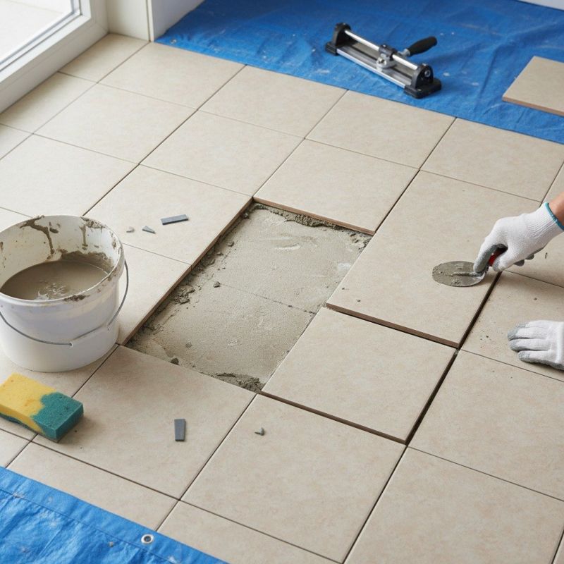 Tile Floor Repair